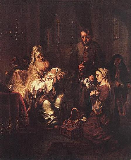 Gerbrand van den Eeckhout Presentation in the Temple oil painting image